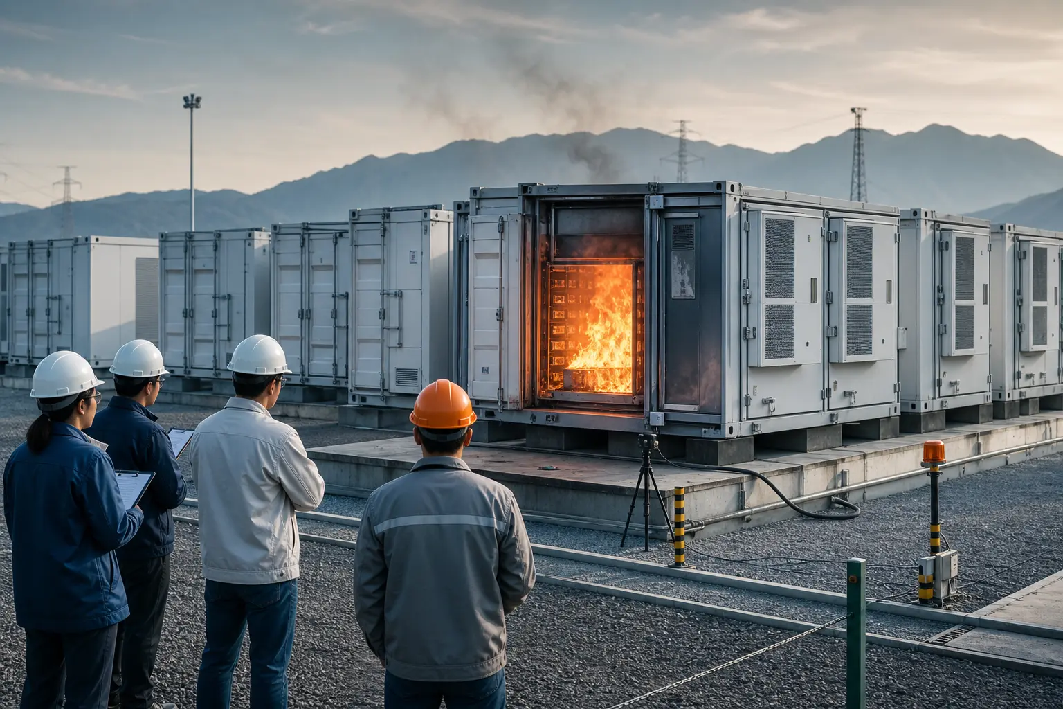 HiTHIUM's Fire Test Turns Long-Duration Chinese Storage Into An Insurer-And-AHJ File