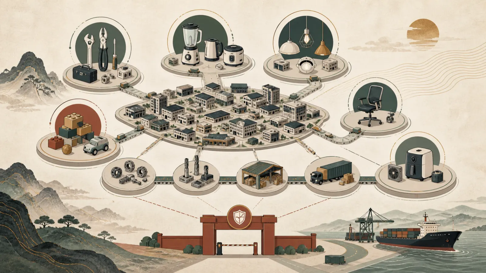 China's County Industrial Clusters: Factory Towns Behind Global Products