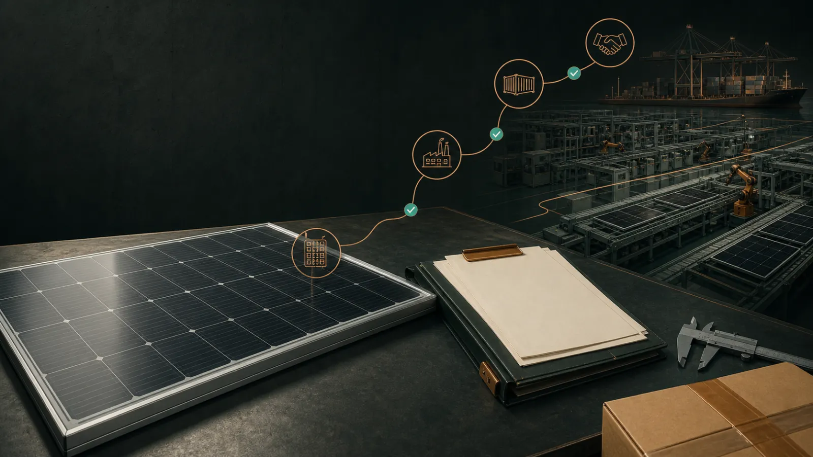 How to Verify a Chinese Solar Panel Supplier Before Paying a Deposit